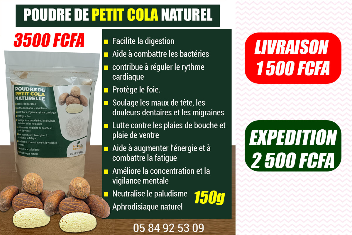 1 POUDRE DE PETIT COLA 150g