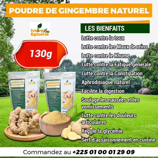 POUDRE DE GINGEMBRE 125g